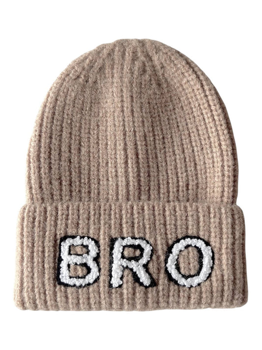 π Bro Knit Hat, Cocoa | 100% Sheep Wool