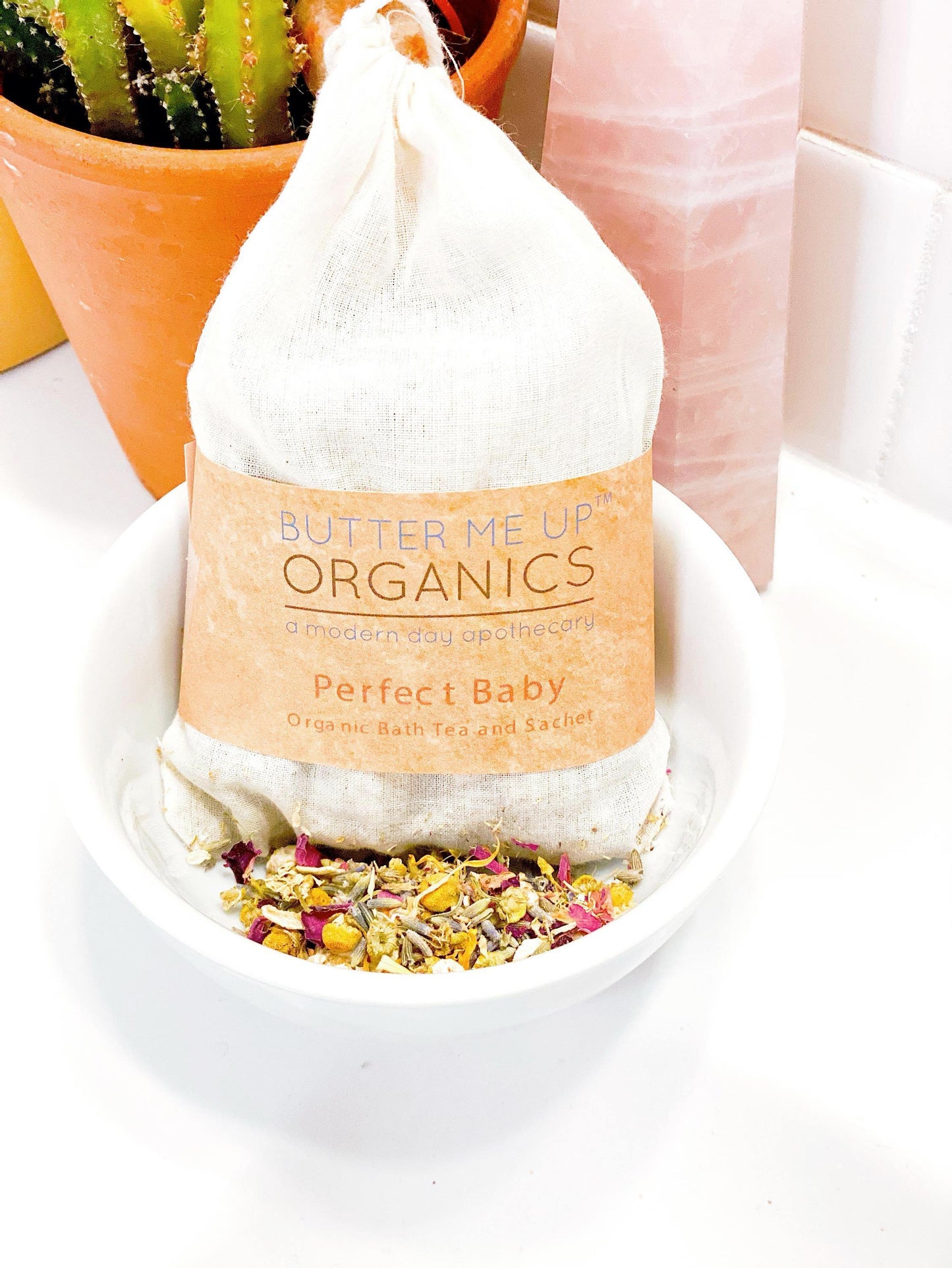 🍼 PERFECT BABY ORGANIC BATH TEA / Sachet