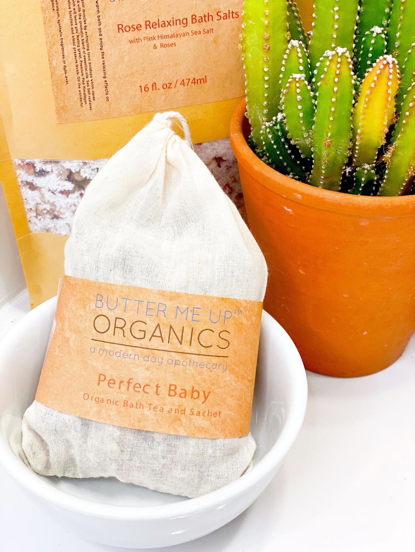 🍼 PERFECT BABY ORGANIC BATH TEA / Sachet