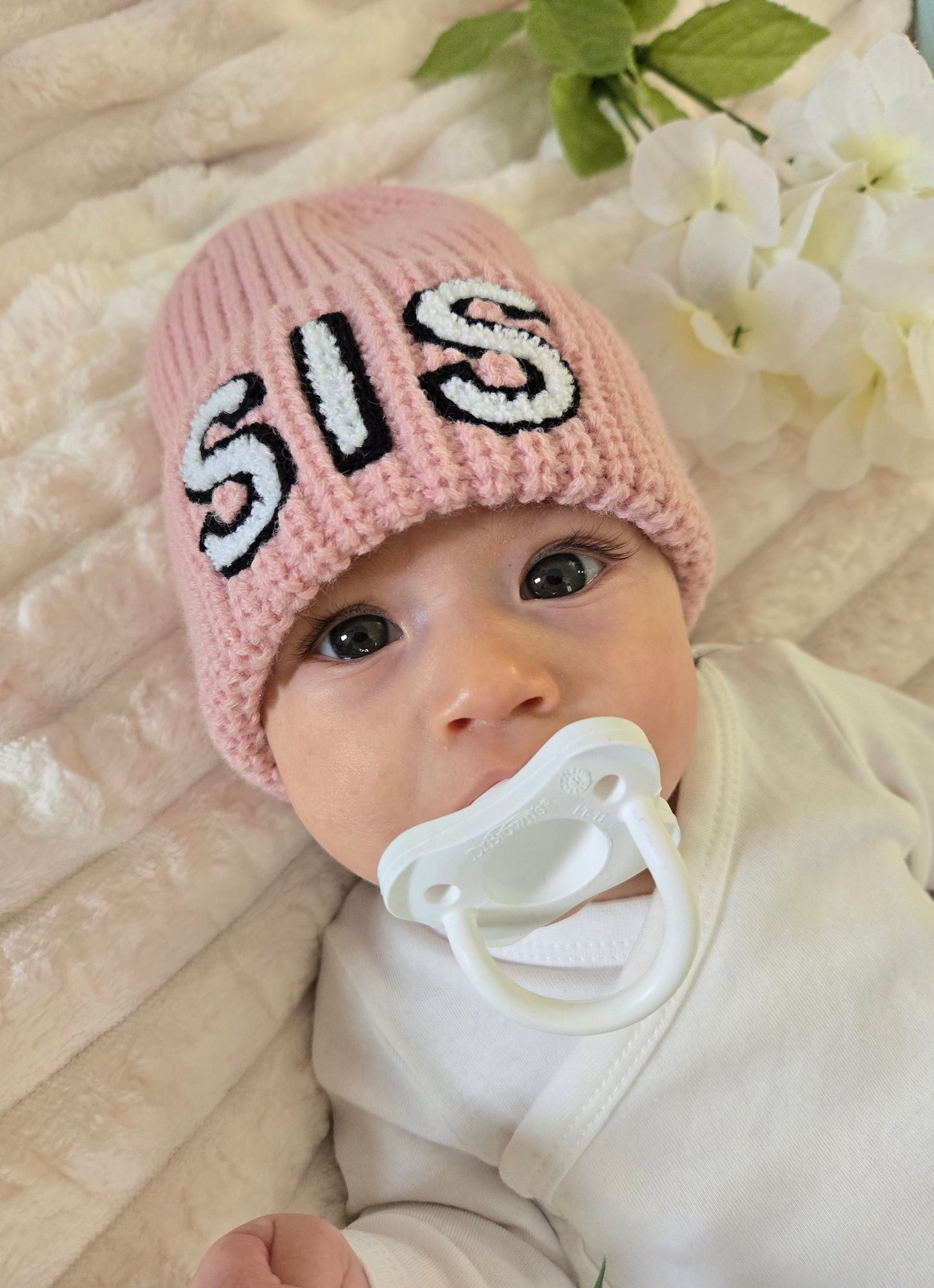 💕 Sis Knit Hat, Amour | 100% Sheep Wool
