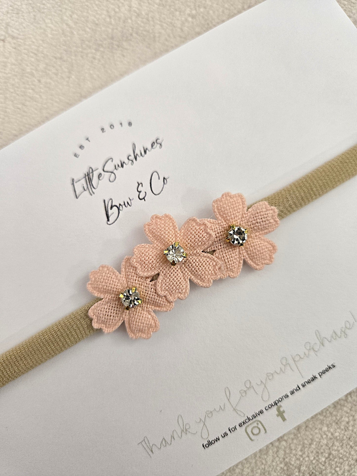 🌸 Floral Nylon Headbands