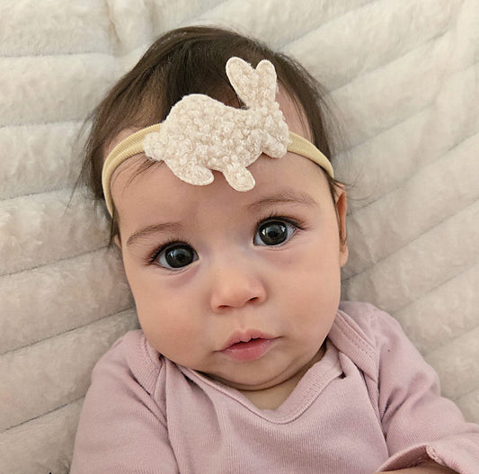 🐰Fluffy Bunny Easter Headbands