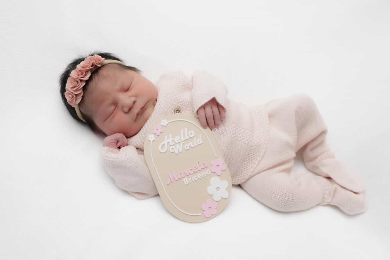 👶Personalized Hello World Birth Announcement Plaque