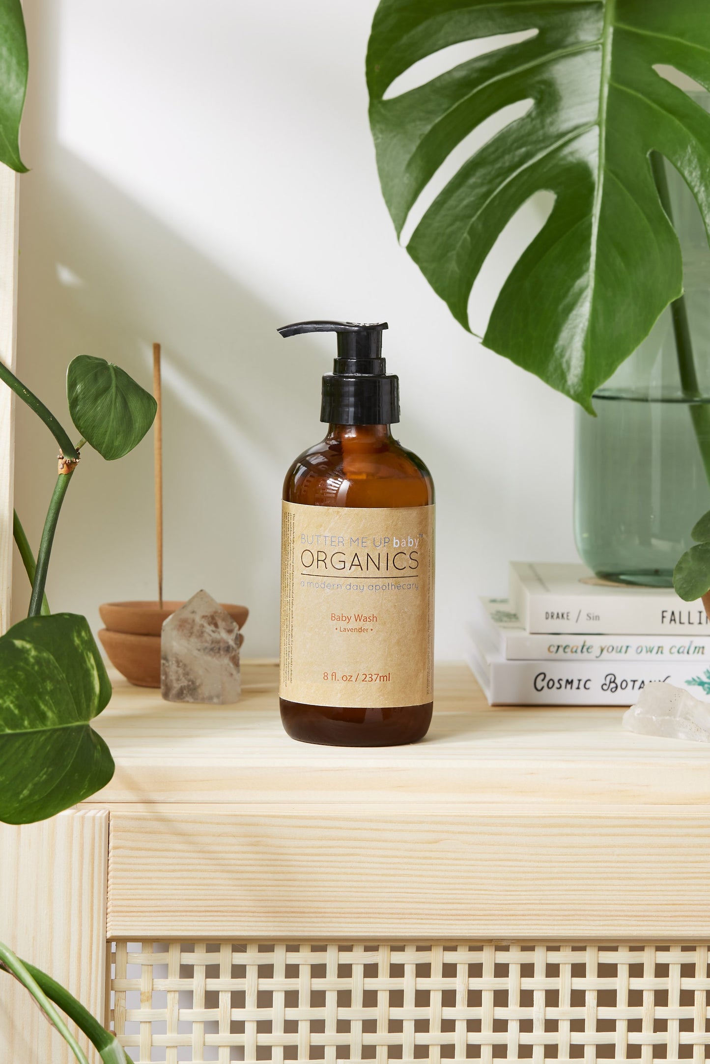 🫧 ORGANIC BABY WASH - Gentle Lavender Safe Non-GMO