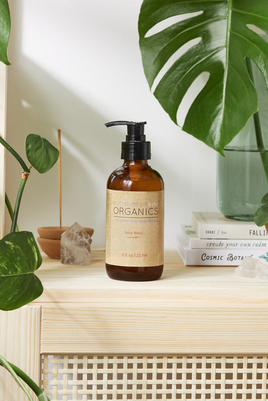 🫧 ORGANIC BABY WASH - Gentle Lavender Safe Non-GMO
