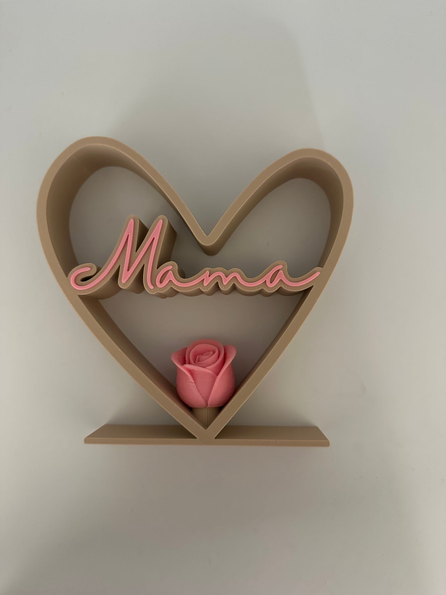 🌹 Mama inside heart with Rose