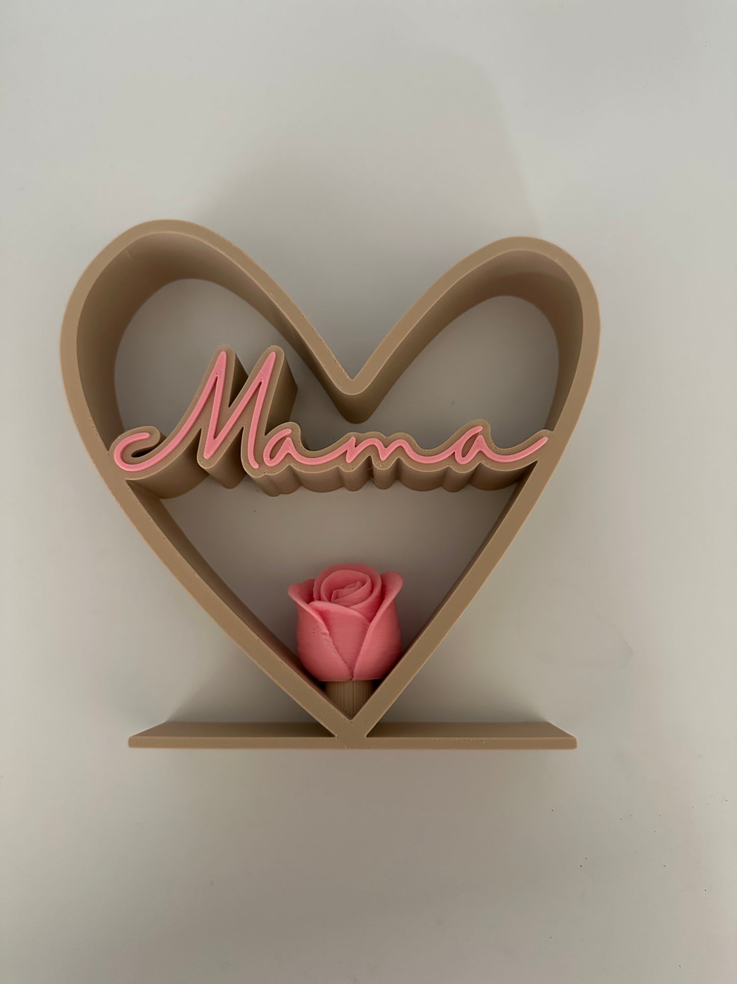 🌹 Mama inside heart with Rose