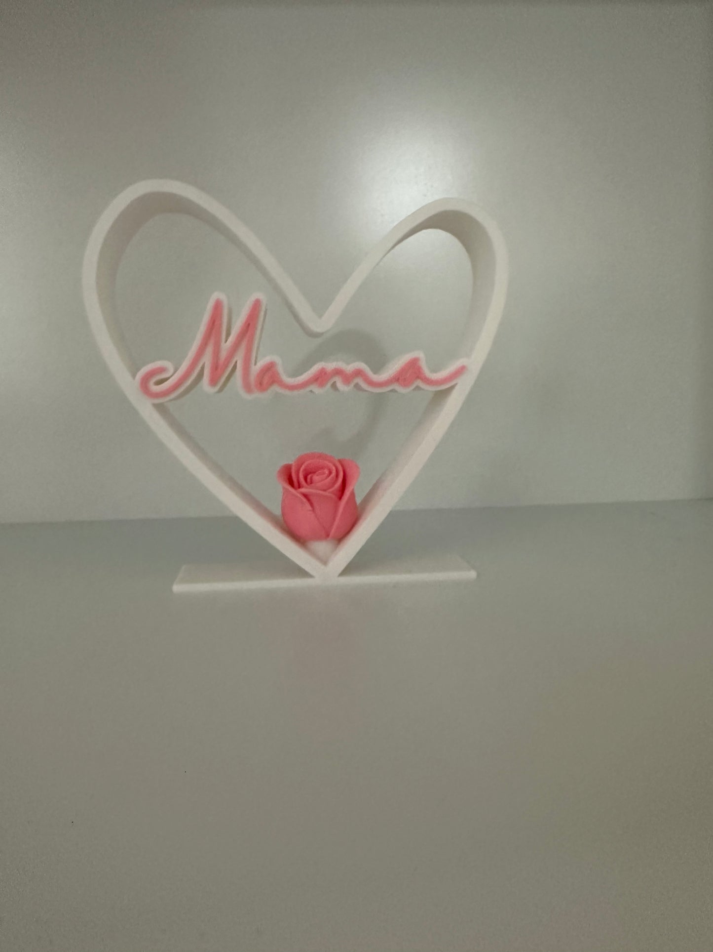 🌹 Mama inside heart with Rose