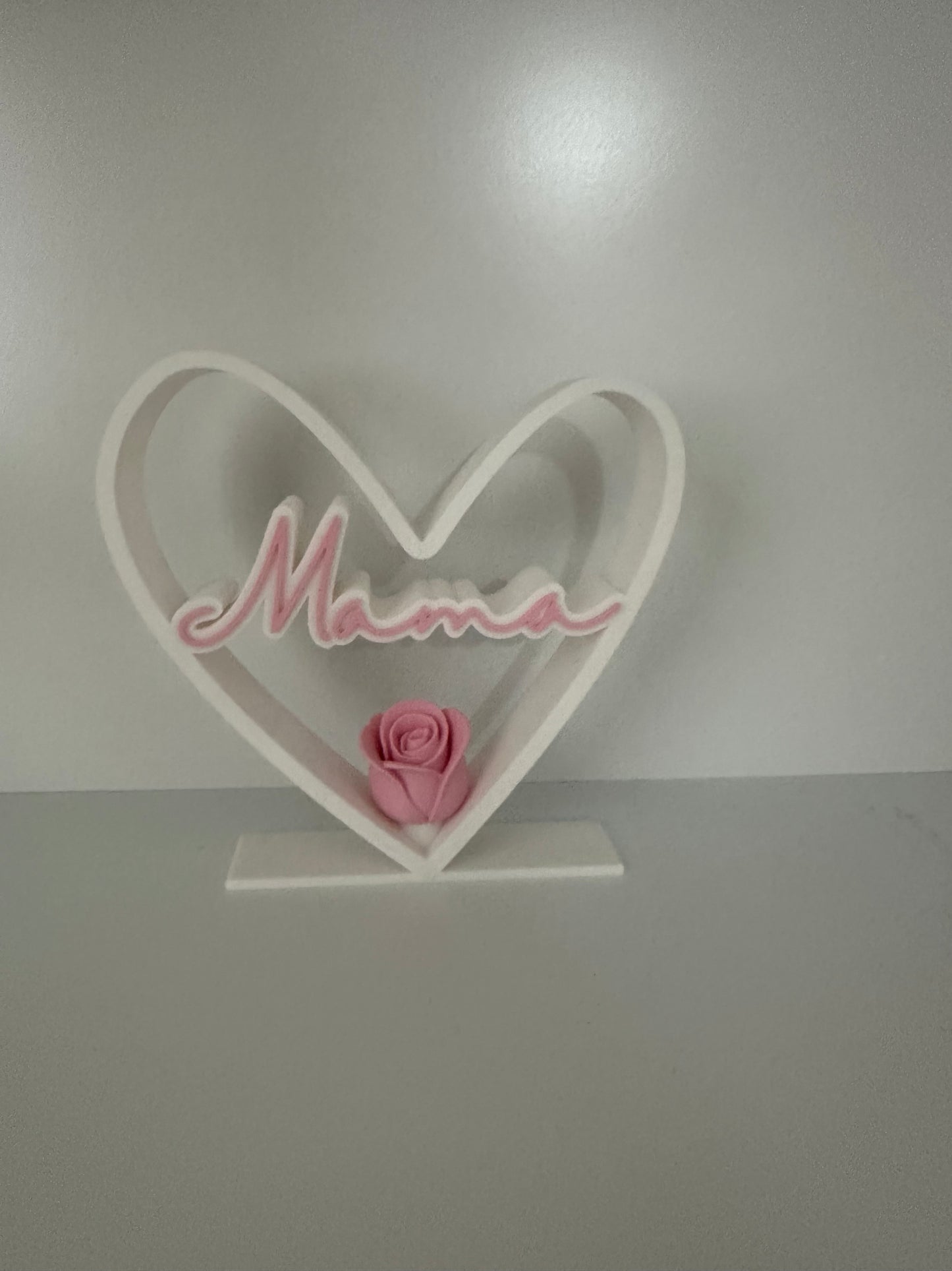 🌹 Mama inside heart with Rose