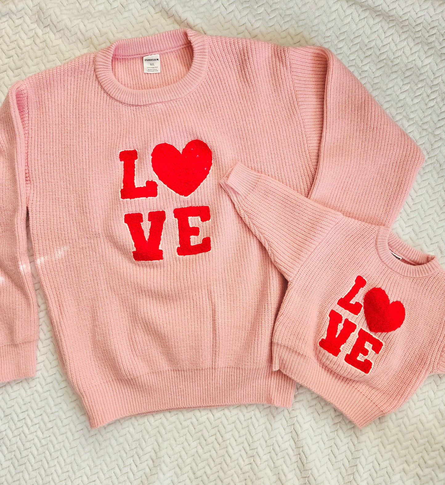 💞 MOMMY & ME LOVE 💞 Sweater Duo 💞 –  "Limited Edition" 💞 Valentines Drop! 💞