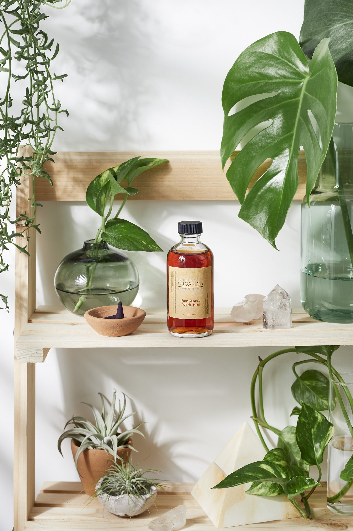 🌹 ORGANIC WITCH HAZEL FACIAL TONER — Pure • Clarifying • Naturally Balancing