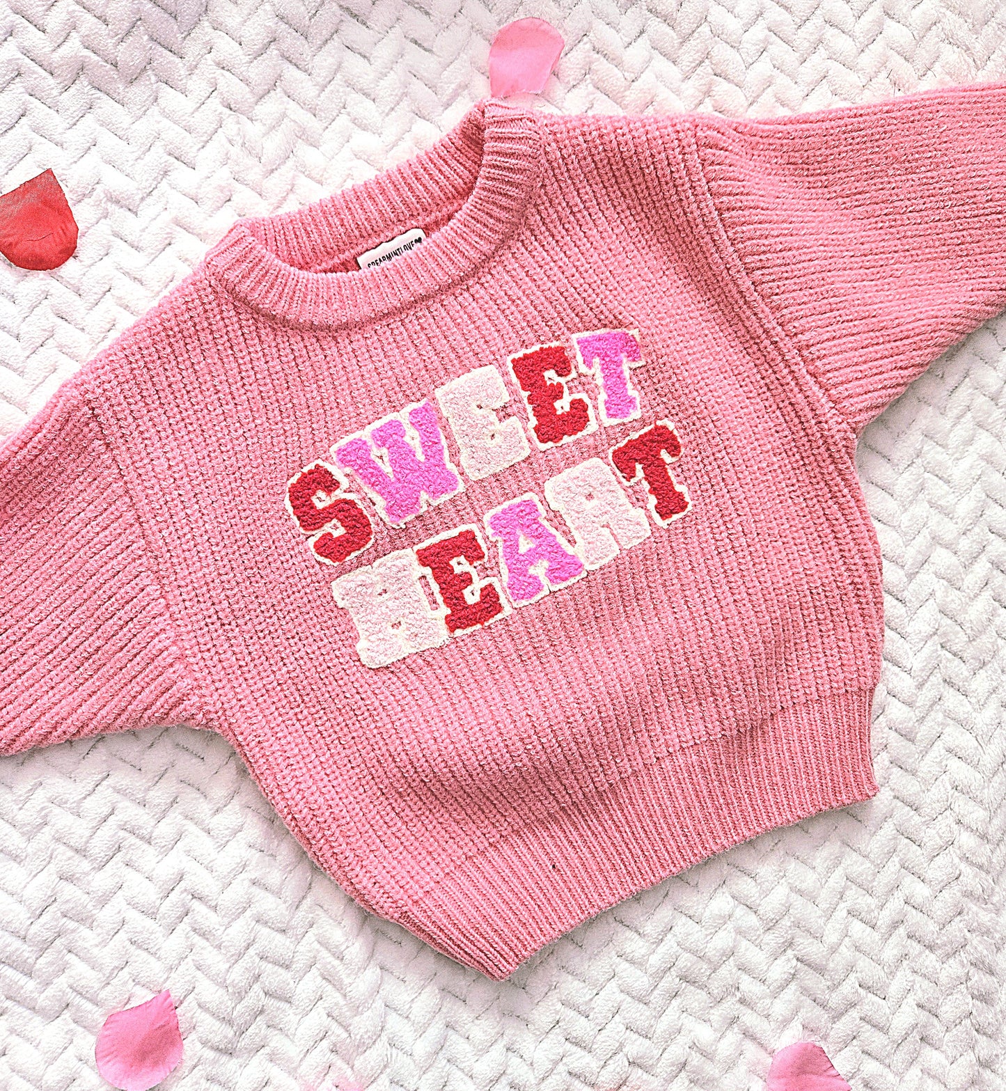 💘 KNIT SWEATER, SWEETHEART - 100% Sheep Wool💘