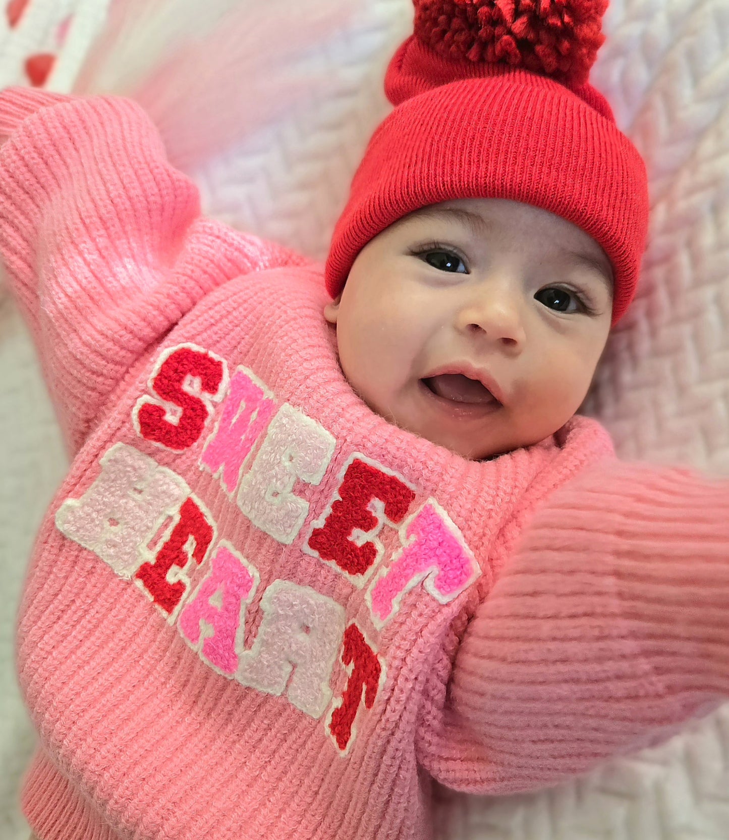 💘 KNIT SWEATER, SWEETHEART - 100% Sheep Wool💘