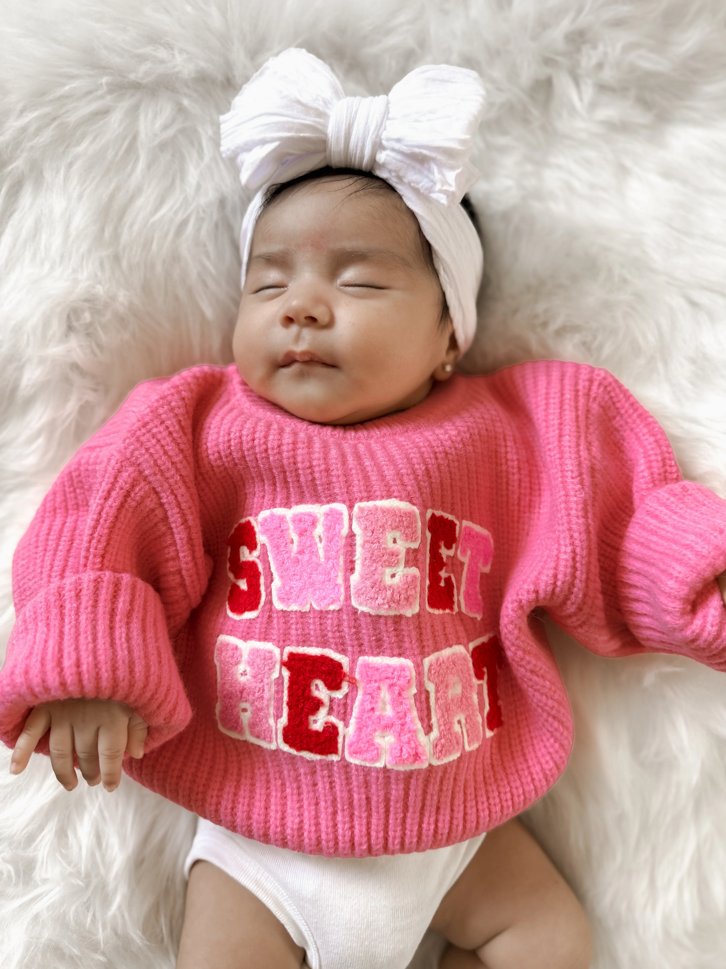 💘 KNIT SWEATER, SWEETHEART - 100% Sheep Wool💘