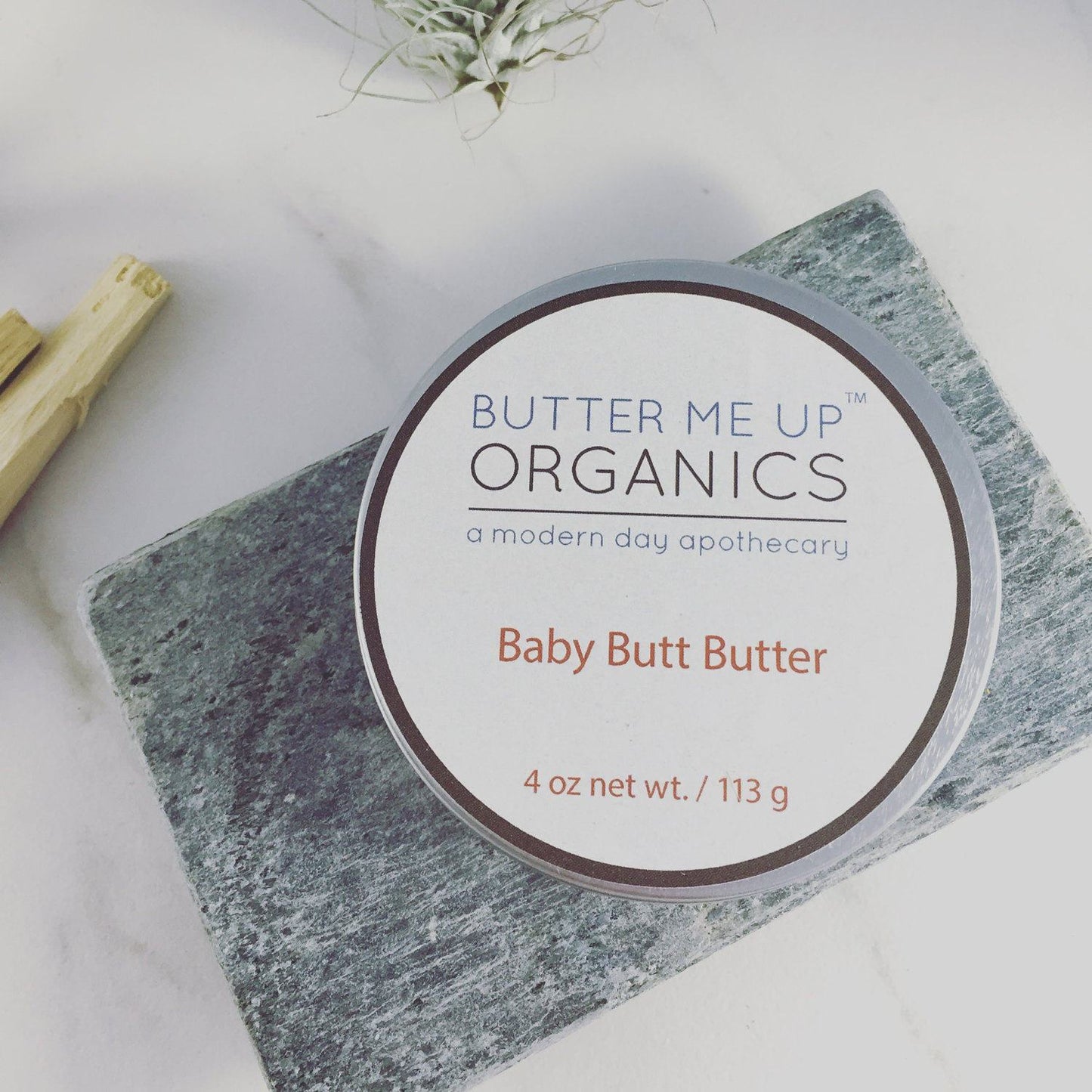 🍼 BABY BUTT BUTTER / Organic Diaper Cream / Cloth Diapers Safe