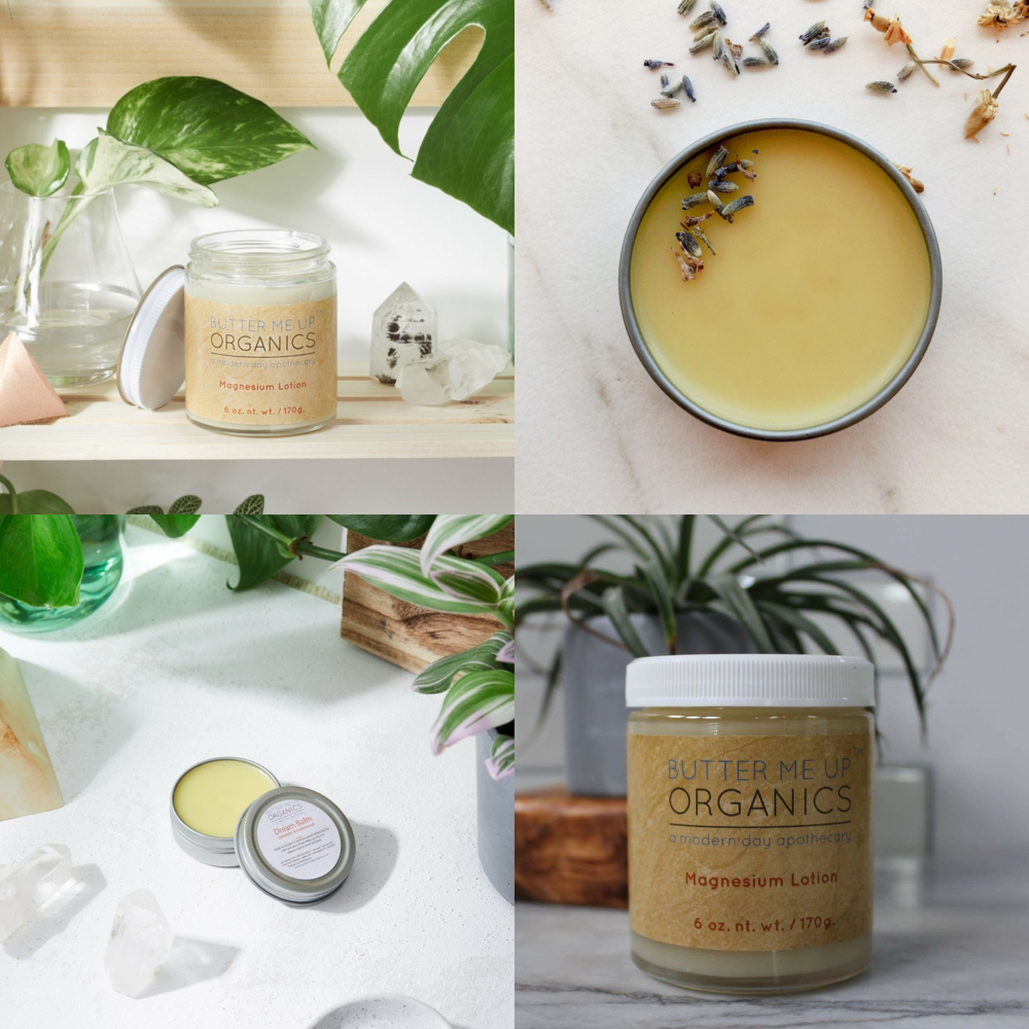 🌙 MAMA SLEEP & DREAM DUO - Organic Magnesium Lotion + Organic Dream Sleep Balm