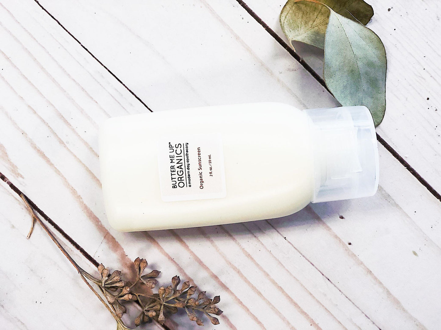 ☀️ NATURAL ORGANIC SUNSCREEN SPF45 / NON-NANO ZINC OXIDE